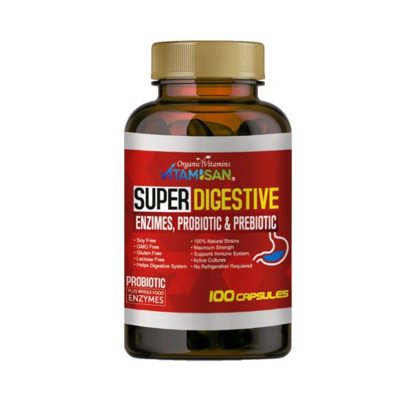 46b78696-8b90-4e17-bfde-f42e3506f06f.jpeg Super Digestives Enzimas PROBIOTIC and PREBIOTIC Enzymes Probiotics VITAMISAN