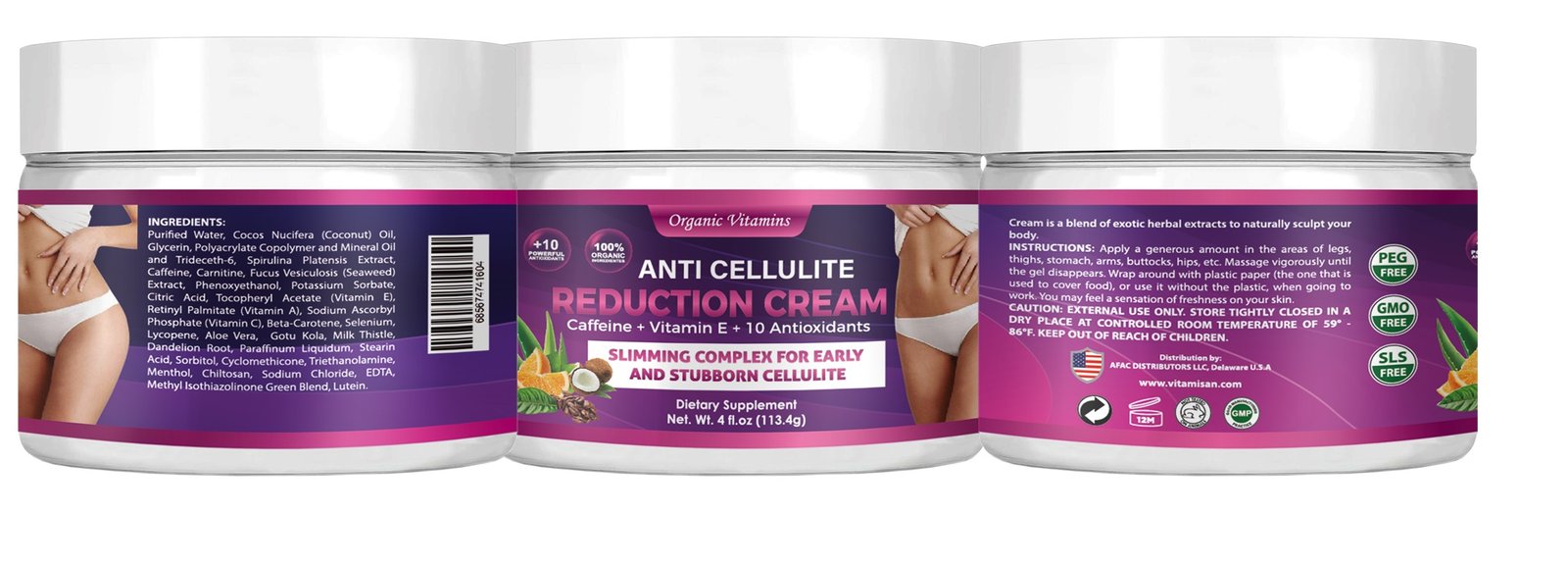 REDUCTION HOT CREAM VITAMISAN