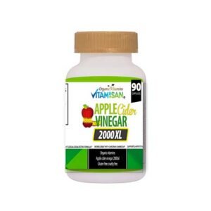 Apple-cider.jpg Apple Cider Vinegar VITAMISAN 90 Caps – Detox, Weight Loss & Energy | Premium Natural Supplement