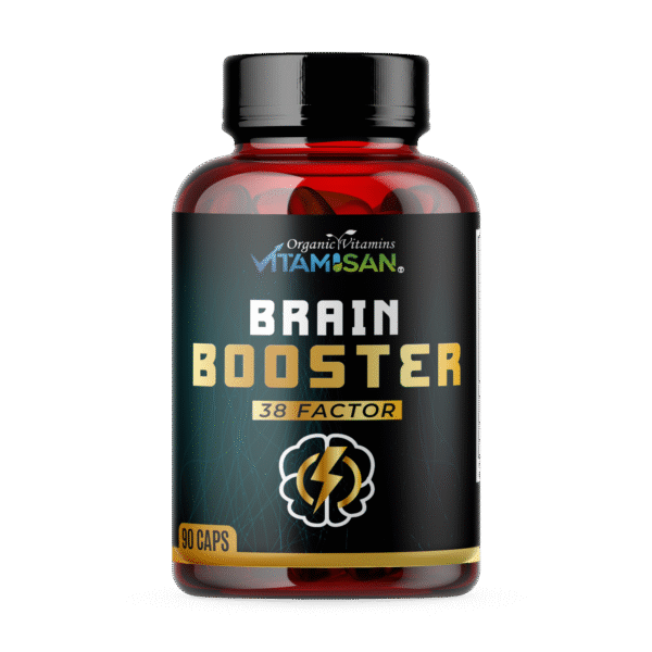 BOTELLA-NEGRA.png Premium Nootropic Brain Supplement | Energy, Clarity, Mood | Vitamisan 90 Capsules
