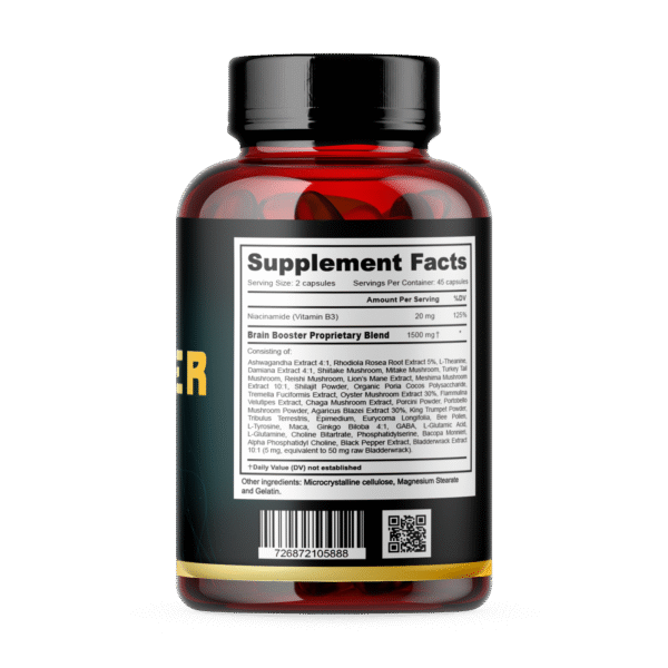 BOTELLA-NEGRA-lateral-2.png Premium Nootropic Brain Supplement | Energy, Clarity, Mood | Vitamisan 90 Capsules