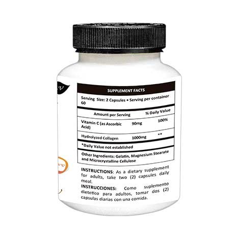 COLLAGENOBALNCOOVINGREDIENTES3.jpg Collagen Hydrolyzed 1000mg Organic Vitamisan