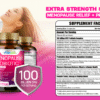 Menopause Probiotic for Women – 100 Billion CFU | Natural Hormone Balance, Hot Flash & Mood Relief, Vaginal & Gut Health Support | 4-in-1 Menopause Supplement | Vegan, Non-GMO, USA Made – 60 Capsules