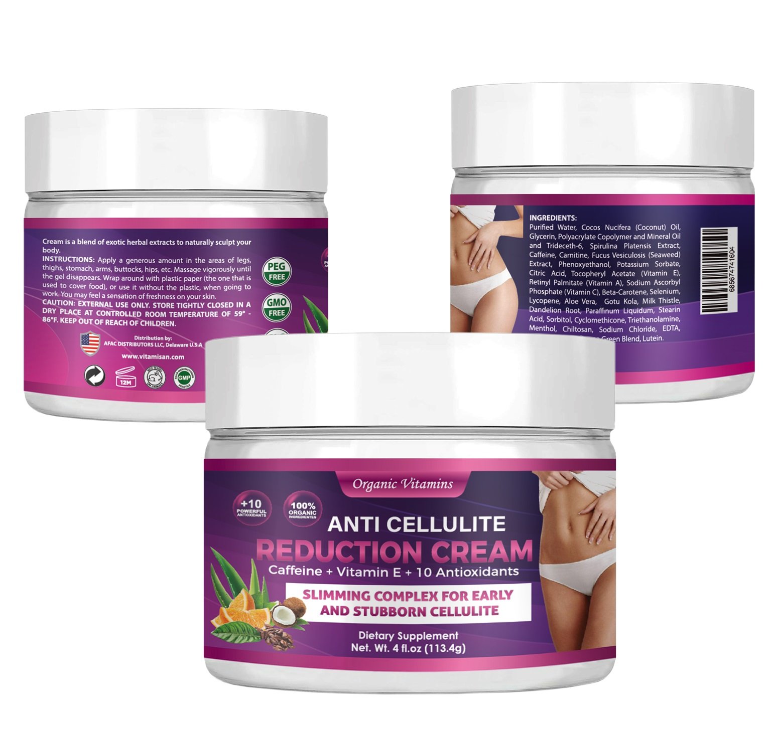REDUCTION HOT CREAM VITAMISAN