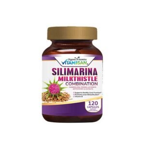 Silimarina-1.jpg SILIMARINA MILKTHISTLE COMBINATION 120 capsules VITAMISAN