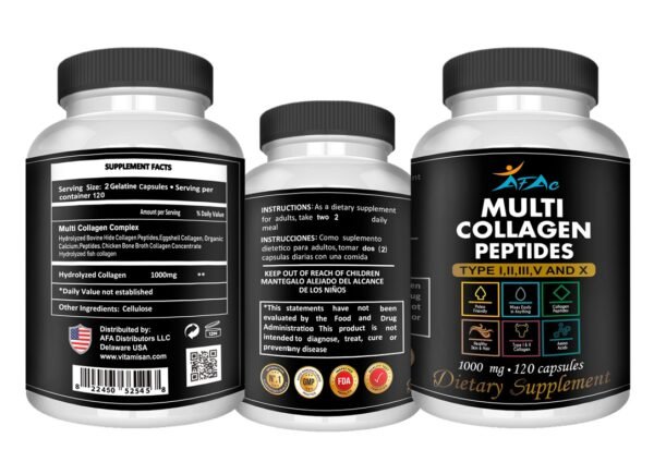 WhatsApp-Image-2023-12-06-at-5.07.04-PM-5.jpeg Multi Collagen Peptides VITAMISAN AFAC 120 Caps – Hair, Skin, Nails & Joint Support | Type I, II, III, V, X