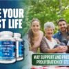 CELULAS MADRES STEM CELLS 8 BOTTLES PACK BLUE ALGAE AFA