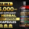 Lion Mane Mushroom Complex 45000mg with Shilajit  90 Caps USA VITAMISAN