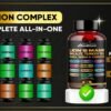 Lion Mane Mushroom Complex 45000mg with Shilajit  90 Caps USA VITAMISAN