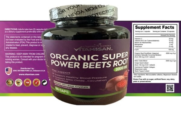 WhatsApp-Image-2025-04-07-at-6.34.38-PM-2-Copy-Copy.jpeg Vitamisan Organic Super Power Beets Root 8000mg – 60 Capsules Natural Heart & Circulation Support | Nitric Oxide Booster