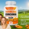 WhatsApp-Image-2025-06-23-at-2.45.03-PM-3.jpeg Turmeric Curcumin 2100mg with Black Pepper & Ginger - Anti-Inflammatory, Joint Support, Immune Booster - 120 Capsules - Organic, High Potency, Natural Pain Relief Supplement"