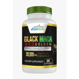 Maca Capsules BLACK Maca Yellow Maca Red Maca Roots Grown in Peru Peruvian Powder, Men & Women Supplement