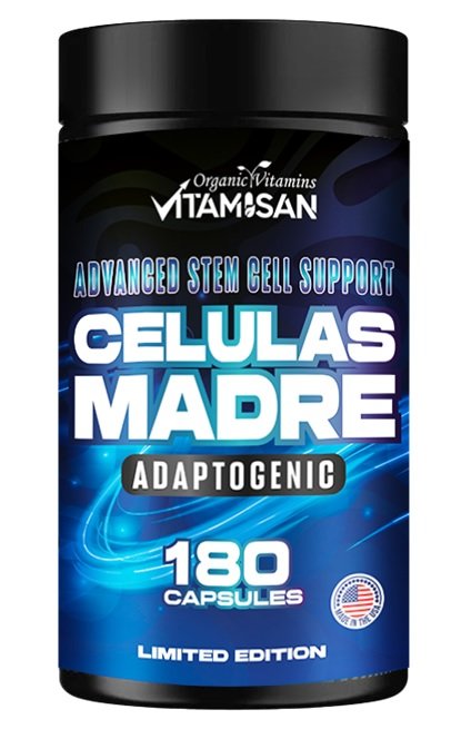 CELULAS MADRES STEM CELLS PLUS ADAPTOGENS - 180 CAPSULES