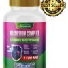 magnesium1100.jpg Magnesium Complex 140 capsules citrate chloride, glysinate chelated MAGNESIO COMPLEX BLEND