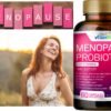 Menopause Probiotic for Women – 100 Billion CFU | Natural Hormone Balance, Hot Flash & Mood Relief, Vaginal & Gut Health Support | 4-in-1 Menopause Supplement | Vegan, Non-GMO, USA Made – 60 Capsules