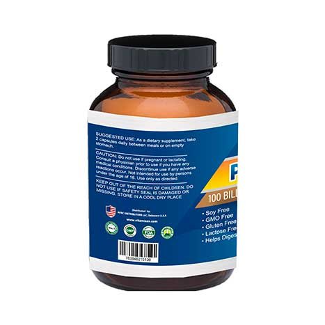 probiotico2.jpg Vitamisan Probiotic 100 Billion CFU – Maximum Strength, 100 Capsules – Immune & Digestive Support – Non-GMO, Gluten-Free