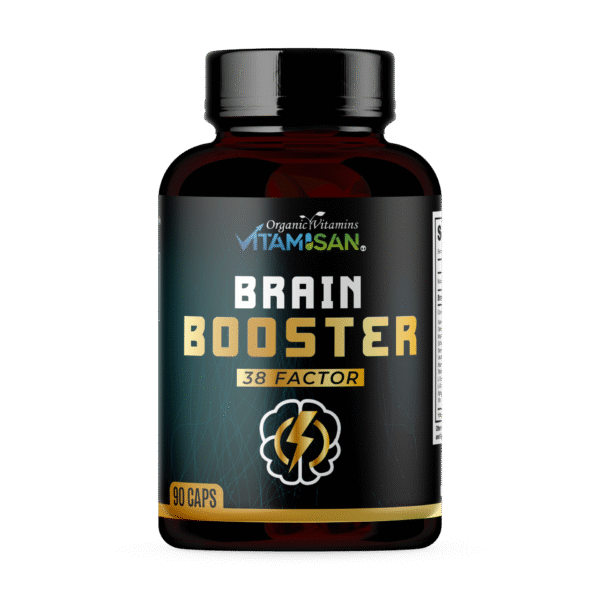 thumbnail_BOTELLA-NEGRA.png Premium Nootropic Brain Supplement | Energy, Clarity, Mood | Vitamisan 90 Capsules